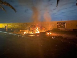 Roket Serang Markas Militer yang Tampung Pasukan AS di Irak