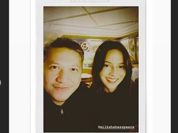 Eaaa... Juria Hartmans Susul Gading Marten Liburan ke London