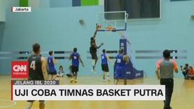 VIDEO: Uji Coba Timnas Basket Putra Jelang IBL 2020