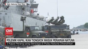VIDEO: Kapal Tiongkok Masuk Natuna, TNI Siaga Tempur