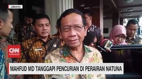 VIDEO: Mahfud MD Tanggapi Pencurian di Perairan Natuna