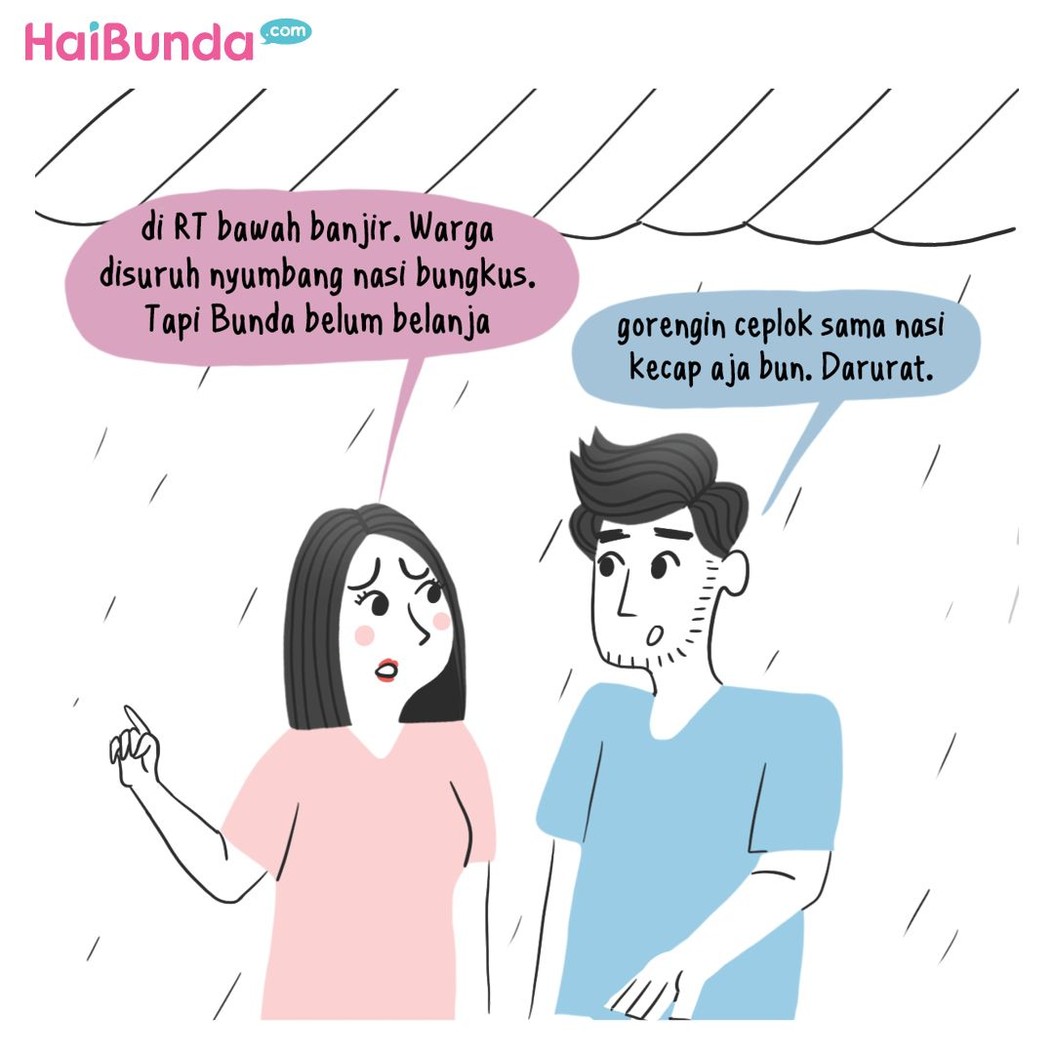 Musim hujan sudah datang hati-hati banjir dan tetap jaga lingkungan, Bun. Bunda punya pengalaman soal banjir kayak apa? Share yuk.