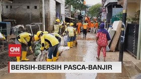 VIDEO: 800 Petugas Diterjunkan Membersihkan Sisa banjir