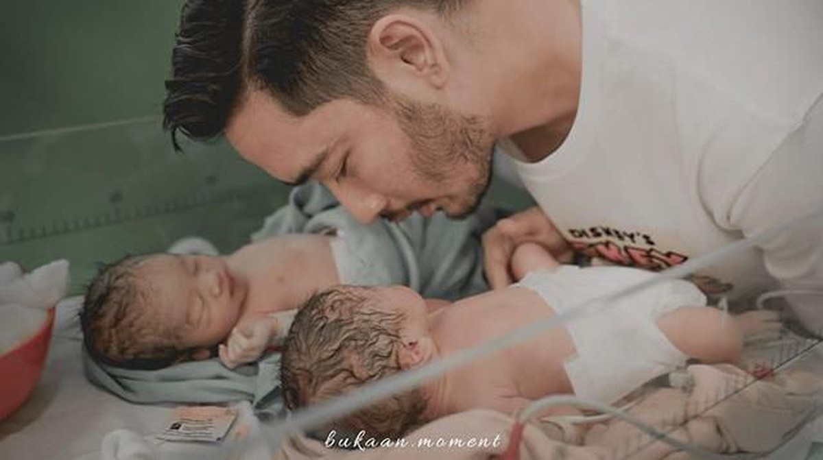 Beberapa potret gemas anak kembar pertama Syahnaz dan Jeje versi Insertlive&period;