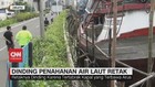 VIDEO: Dinding Penahan Air Laut Retak Ditabrak Kapal