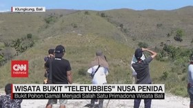 VIDEO: Wisata Bukit 'Teletubbies' Nusa Penida