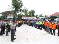 Antisipasi Banjir, Polres Bangkalan Siapkan Alarm Pendeteksi untuk Warga