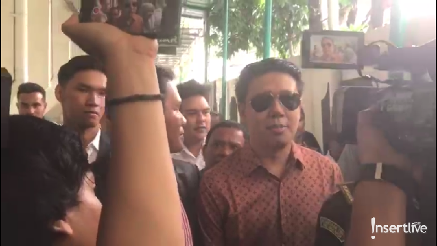 Pablo Benua mengungkapkan harapan saat hadir di sidang eksepsi di Pengadilan Negeri Jakarta Selatan.