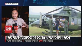 VIDEO: Banjir dan Longsor Terjang Lebak