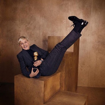 Ellen DeGeneres Raih Penghargaan Carol Burnett di Golden Globe 2020