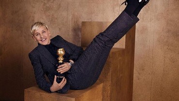 img-title Ellen DeGeneres Raih Penghargaan Carol Burnett di Golden Globe 2020