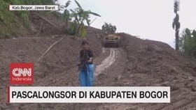 VIDEO: Menteri PUPR Tinjau Lokasi Longsor di Kabupaten Bogor