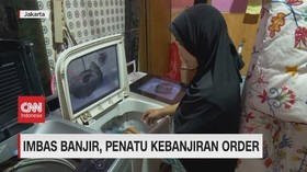 VIDEO: Imbas Banjir, Penatu Kebanjiran Order
