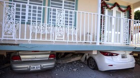 FOTO: Duka Gempa Puerto Rico