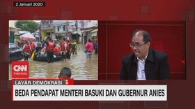 VIDEO: Beda Pendapat Menteri Basuki Versus Gubernur Anies