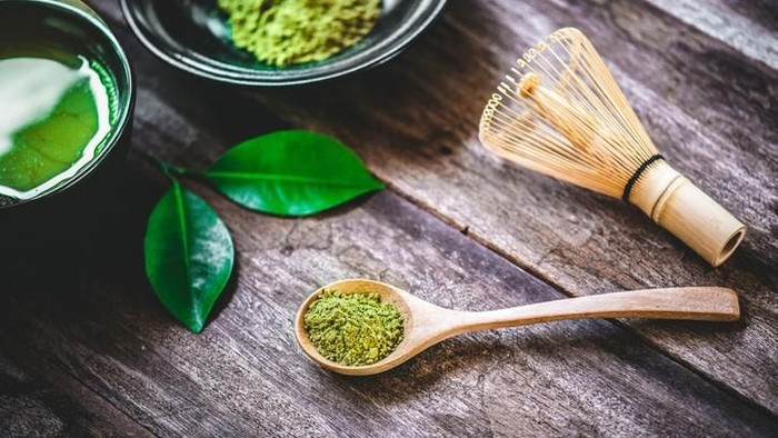 minuman sehat teh hijau, kopi hijau, matcha