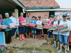 Gandeng Hiswana Migas, Pertamina Salurkan Bantuan ke Korban Banjir