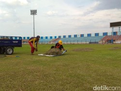 Jeda Kompetisi, Kandang Persela Lamongan Dibenahi