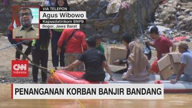 VIDEO: Penanganan Korban Banjir Bandang Lebak