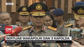 VIDEO: Gatot Eddy Pramono Resmi Jabat Wakapolri
