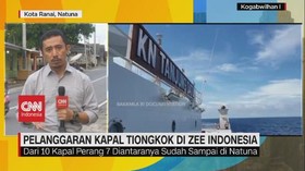 VIDEO: 7 dari 10 Kapal Perang Sudah Sampai di Natuna