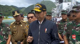 VIDEO: Jokowi: Ingin Pastikan Penegakan Hukum di Natuna