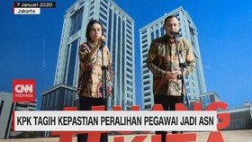 VIDEO: KPK Tagih Kepastian Peralihan Pegawai Jadi ASN