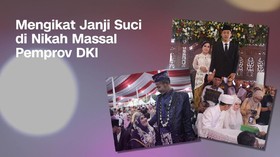 VIDEO: Mengikat Janji Suci di Nikah Massal Pemprov DKI