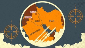 INFOGRAFIS: Fakta Dua Basis Militer AS yang Diserang Iran
