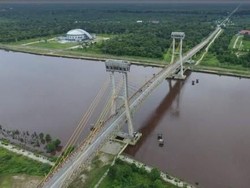 Mungkin Ini Jembatan Paling Ikonik di Siak