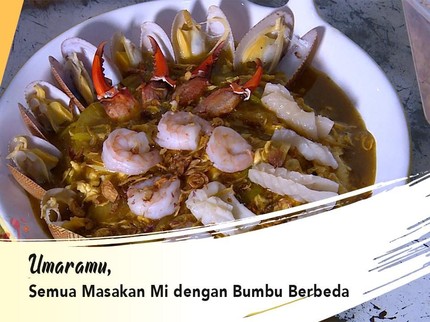 Umaramu, Semua Masakan Mi dengan Bumbu Berbeda