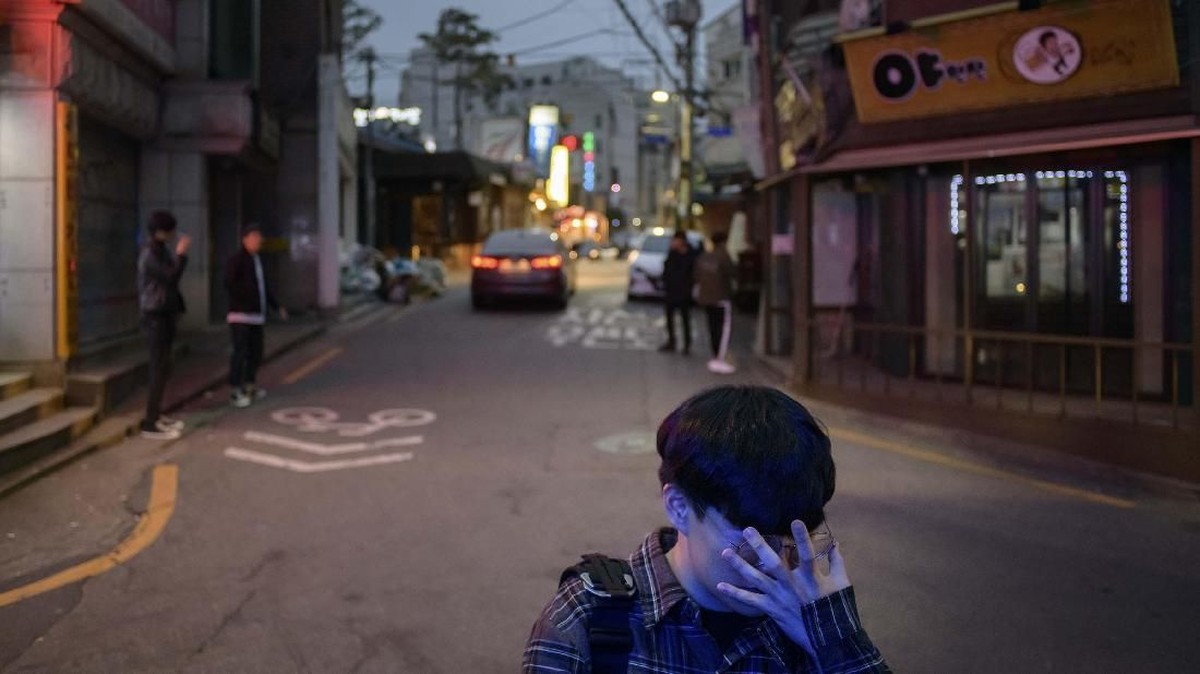 FOTO: Skena Musik Hardcore 'Meraung' di Korea Selatan