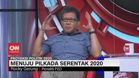 VIDEO - Rocky: Politik Indonesia 2020 Akan Ada Pesta Petir