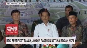 VIDEO: Jokowi Tegaskan Natuna Bagian NKRI