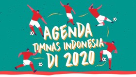INFOGRAFIS: Agenda Timnas Indonesia di 2020