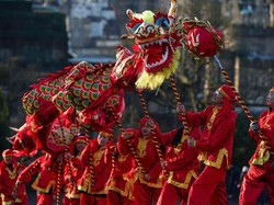 Liburan Imlek di Kota Seribu Kuil, Serasa di Hong Kong!