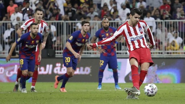 Dendam Kesumat Morata Jadi Ancaman Real Madrid Striker Atletico Madrid Alvaro Morata punya kesempatan untuk melampiaskan dendam kesumat saat bersua Real Madrid di final Piala Super Spanyol.