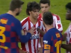 Messi Ribut dengan Felix, yang Dikartu Kuning Malah Suarez