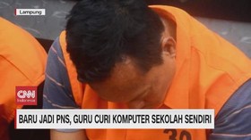 VIDEO: Baru Diangkat PNS, Guru Curi Komputer Sekolah Sendiri
