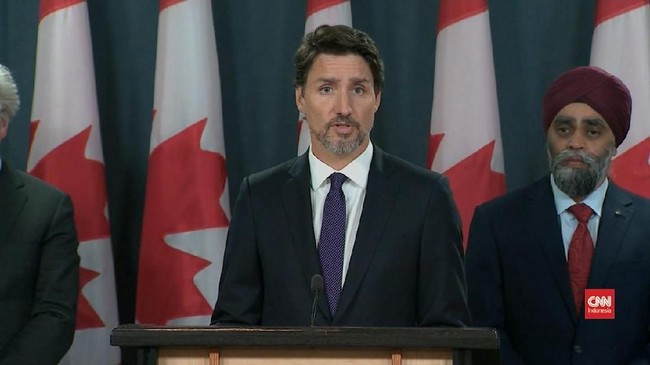 PM Kanada Trudeau mendesak dunia harus memastikan Rusia terisolasi dan menjatuhkan sanksi berat bertahun-tahun sebagai bayaran atas invasinya ke Ukraina.