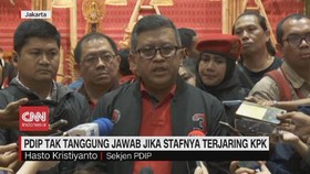 VIDEO: PDIP Tak Tanggung Jawab Jika Stafnya Terjaring KPK