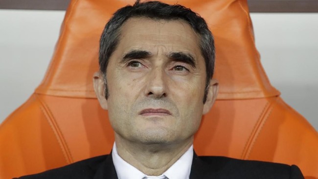 Juru taktik Barcelona, Ernesto Valverde, mengaku pasrah jika pihak klub memecatnya usai Blaugrana tersingkir dari Piala Super Spanyol.