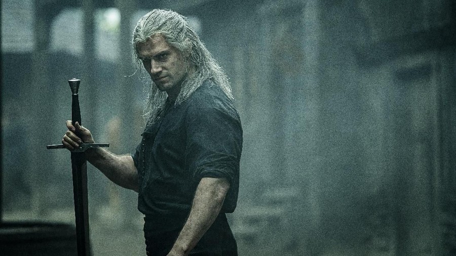 Foto-foto adegan serial The Witcher.