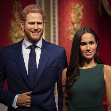 Patung Lilin Pangeran Harry dan Meghan Markle Resmi Dipindahkan
