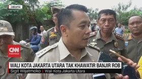 VIDEO: Walikota Jakarta Utara Tak Khawatir Banjir Rob