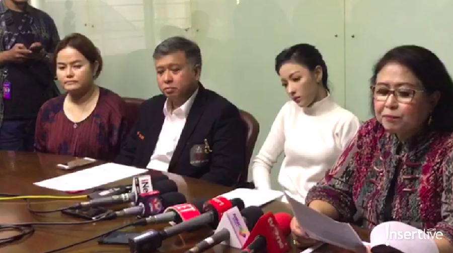 Siwi Sidi membantah soal isu yang menyeret namanya terkait menjadi wanita simpanan petinggi direksi.