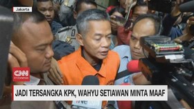 VIDEO: Jadi Tersangka KPK, Wahyu Setiawan Minta Maaf