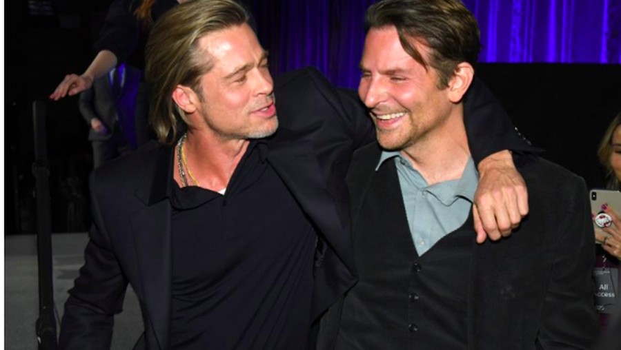 Brad Pitt berterima kasih pada Bradley Cooper karena sudah membantunya melepaskan diri dari kecanduan alkohol. 