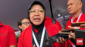 Risma Klaim Surabaya Berstatus Zona Hijau Covid-19