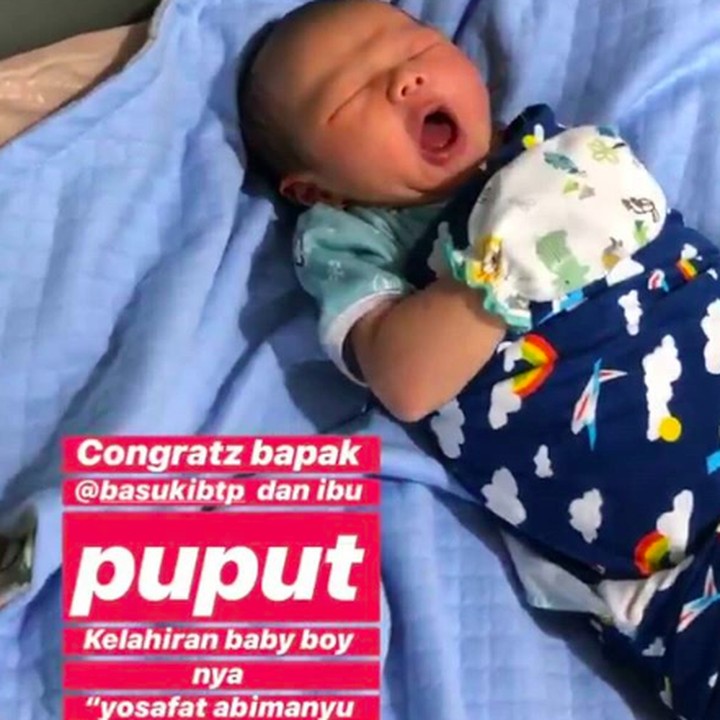 <p>Aih, nggemesin banget sih kamu Yosafat. (Foto: Instagram)</p>